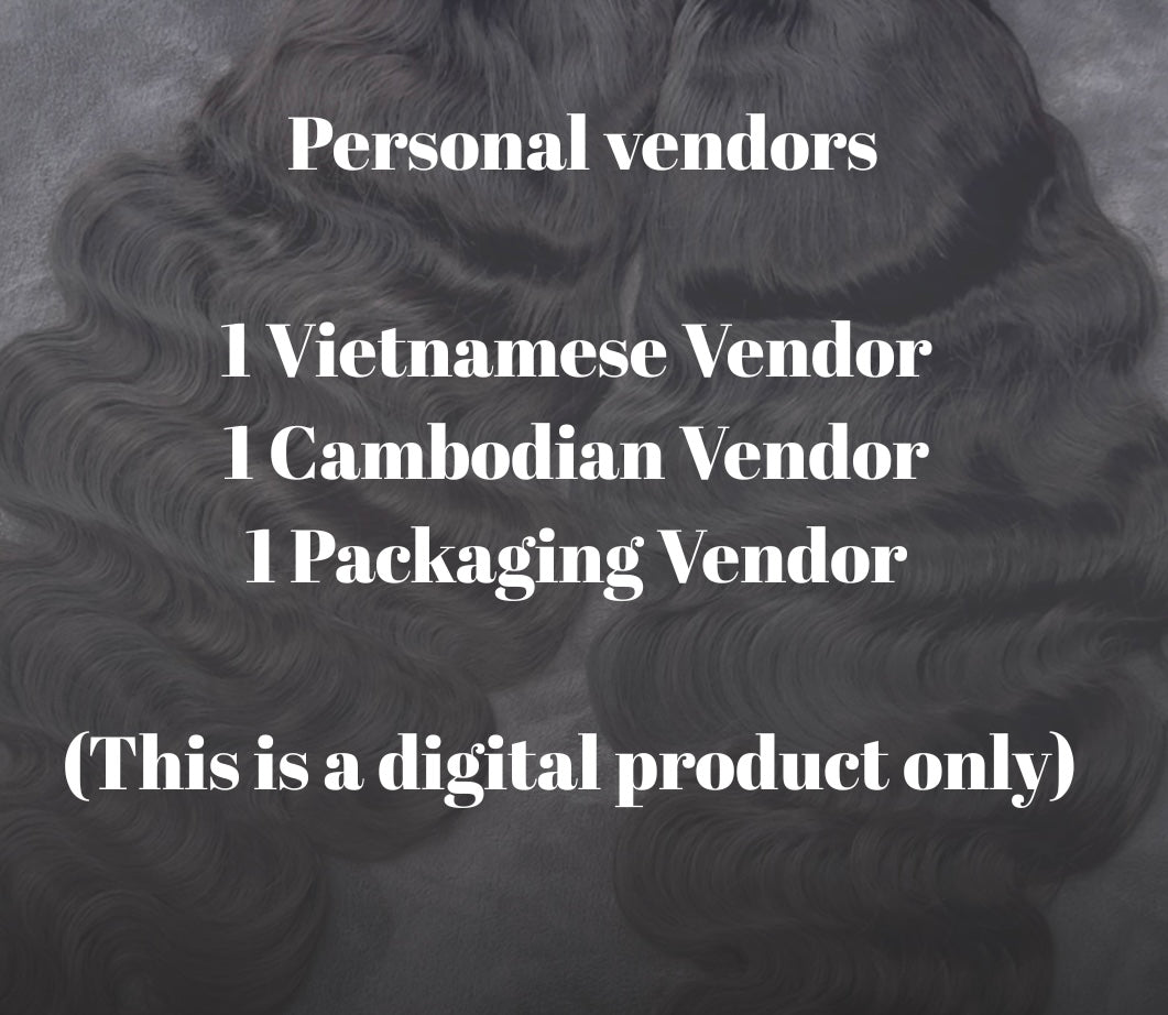 PERSONAL VENDOR